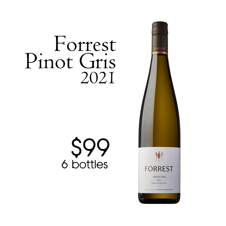 2021 Forrest Pinot Gris - 6 Bottles